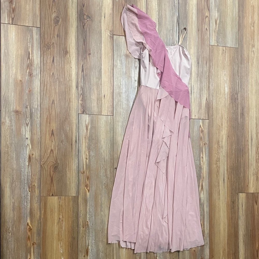 Revolution Mauve One-Shoulder Dress